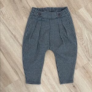 Banana Republic Kids Black and Gray Houndstooth Pants